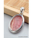 Pendentif oval en Rhodochrosite qualité AAA Pendentifs pierres naturelles PU6.3