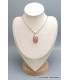 Pendentif oval en Rhodochrosite qualité AAA Pendentifs pierres naturelles PU6.3