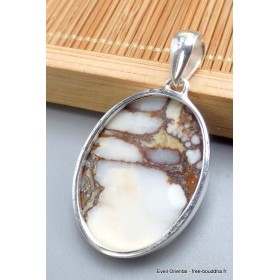 Pendentif en Wild Horse forme ovale Pendentifs pierres naturelles PU2.2