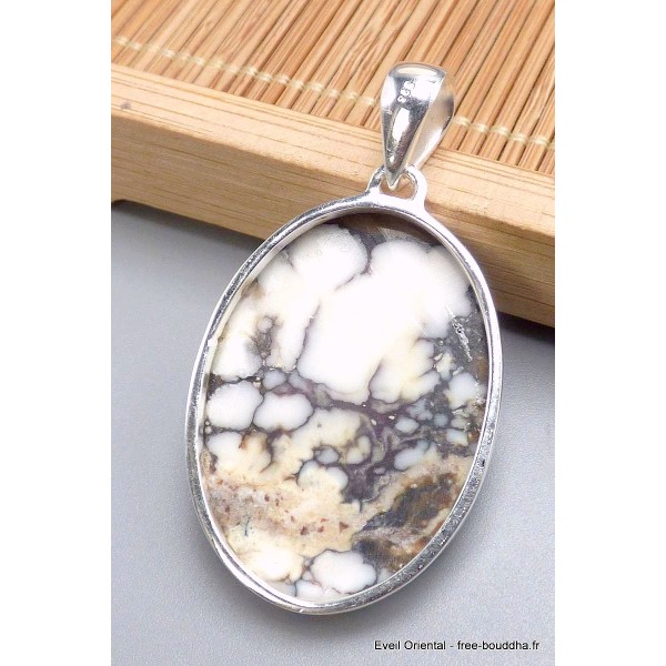 Bijoux Wild Horse Pendentif oval Pendentifs pierres naturelles PU2.3
