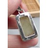 Pendentif Préhnite brute style ancien Bijoux en Préhnite PU19.2