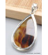 Pendentif goutte Agate du Montana (Yellow Stone) Pendentifs pierres naturelles PU11.2