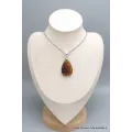 Pendentif goutte Agate du Montana (Yellow Stone) - Bijoux en Agate
