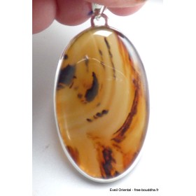 Pendentif Agate de Yellow Stone (Montana) Pendentifs pierres naturelles PU11.3