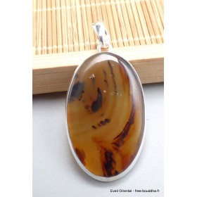 Pendentif Agate de Yellow Stone (Montana) Pendentifs pierres naturelles PU11.3