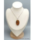 Pendentif Agate de Yellow Stone (Montana) Pendentifs pierres naturelles PU11.3