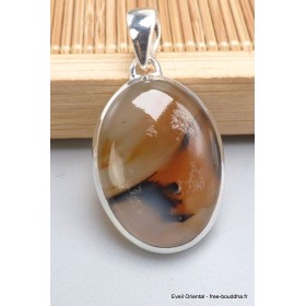 Petit Pendentif Agate de Yellow Stone (Montana) Pendentifs pierres naturelles PU11.4