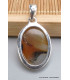 Petit Pendentif Agate de Yellow Stone (Montana) Pendentifs pierres naturelles PU11.4