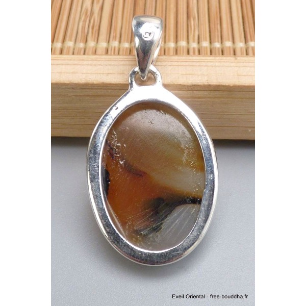 Petit Pendentif Agate de Yellow Stone (Montana) Pendentifs pierres naturelles PU11.4