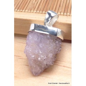 Pendentif argent Quartz Spirit Pendentifs pierres naturelles PU28.3