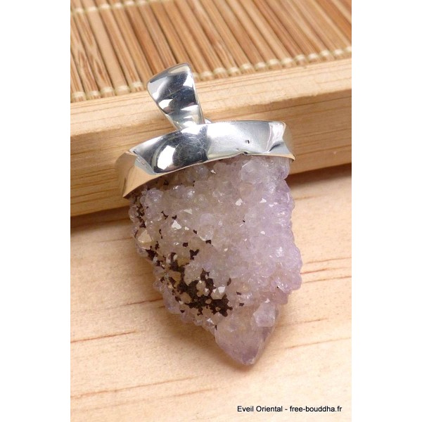 Pendentif argent Quartz Spirit-bw Bijoux en Quartz PU28.3
