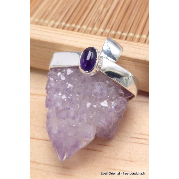 Bijoux Pendentif Quartz Spirit et améthyste Bijoux en Quartz PU28.4