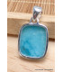 Pendentif en Smithsonite forme rectangulaire Bijoux en Smithsonite PU66.4