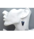 Boucles d'oreilles Pietersite bleue triangulaires Boucles d'oreilles en pierres YM53.4