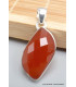 Pendentif Cornaline facettée forme libre-ci Bijoux en Cornaline PU76.4