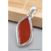Pendentif Cornaline facettée forme libre-ci Bijoux en Cornaline PU76.4