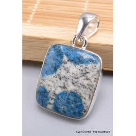 Pendentif Jaspe K2 rectangulaire - Bijoux en Jaspe K2