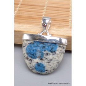 Pendentif Jaspe K2 semi-oval Pendentifs pierres naturelles PU73.5