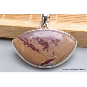 Pendentif Jaspe Désert du Sonora Bijoux en Jaspe PU78.2