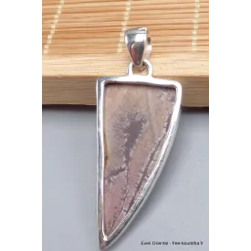 Pendentif Jaspe Désert du Sonora forme libre - Bijoux en Jaspe