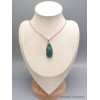 Pendentif goutte en Malachite brute Bijoux en Malachite PU81.3