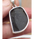Gros Pendentif en Grenat vert Uvarovite brut Pendentifs pierres naturelles PU84.3