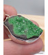Gros Pendentif en Grenat vert Uvarovite brut Pendentifs pierres naturelles PU84.3