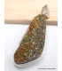 Pendentif Pyrite arc-en-ciel kaki cuivre Bijoux en Pyrite arc-en-ciel PU82.5