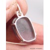 Pendentif Saphir africain mixte facetté asymétrique Pendentifs pierres naturelles PU85.2