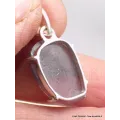 Pendentif Saphir africain mixte facetté asymétrique - Pendentifs pierres naturelles