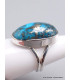 Bague homme femme Turquoise avec Pyrite taille 59/60 Bagues Homme YM67.11