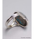 Bague homme femme Turquoise avec Pyrite taille 59/60 Bagues Homme YM67.11