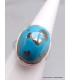 Bague Turquoise de avec Pyrite taille 56 Bagues pierres naturelles YM67.12