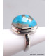 Bague Turquoise de avec Pyrite taille 56 Bagues pierres naturelles YM67.12