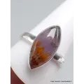 Bijou Bague Super seven Pierre mélodieuse taille 67 - Bijoux en Cacochynite Super Seven