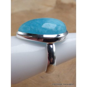 Bague goutte en Smithsonite taille 57 Bijoux en Smithsonite PU100.6