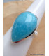 Bague goutte en Smithsonite taille 57 Bijoux en Smithsonite PU100.6
