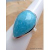 Bague goutte en Smithsonite taille 57 Bijoux en Smithsonite PU100.6