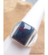 Chevalière homme femme Rubis sur Cyanite taille 56 Bijoux en Rubis sur Cyanite CWA118.2
