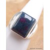 Chevalière homme femme Rubis sur Cyanite taille 56 Bijoux en Rubis sur Cyanite CWA118.2
