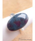 Bague ovale Rubis sur Cyanite taille 59 Bijoux en Rubis sur Cyanite CWA118.3