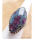 Bague en Rubis sur Cyanite style ancien taille 56 Bijoux en Rubis sur Cyanite CWA118.4