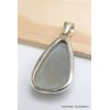 Pendentif Angélite bleue asymétrique Pendentifs pierres naturelles PU94.4