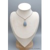 Pendentif Angélite bleue asymétrique Pendentifs pierres naturelles PU94.4