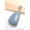 Pendentif Angélite bleue asymétrique Pendentifs pierres naturelles PU94.4