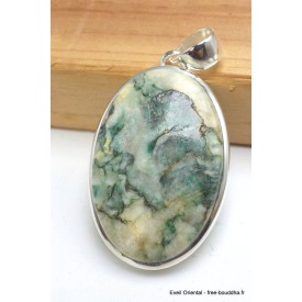 Pendentif Mariposite forme ovale Bijoux en Mariposite YM37.3