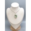 Pendentif Mariposite verte marbrée Bijoux en Mariposite YM37.5