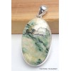 Pendentif Mariposite verte marbrée Bijoux en Mariposite YM37.5