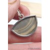 Pendentif Schalenblende semi-rond Pendentifs pierres naturelles PU90.1