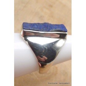 Chevalière homme femme Lapis Lazuli brut taille 57 Bijoux en Lapis-lazuli YM28.4